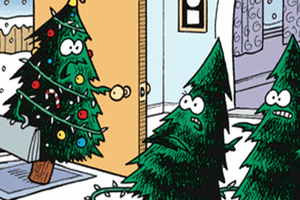 christmas tree funny