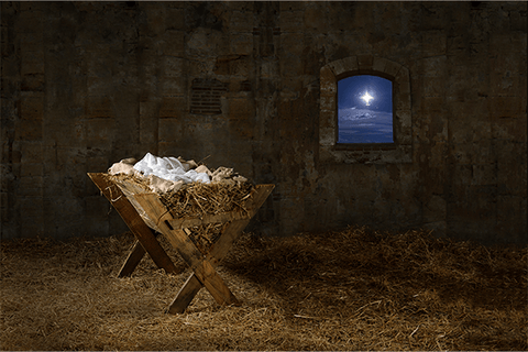 away in a manger background